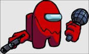 red imposter's voice