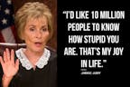 Judge Judy Good for you