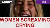 Woman Screaming Crying In Agony