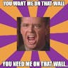 Jack Nicholson Want on wall