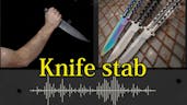 SCENE 1: MULTIPLE STABBING SOUNDS