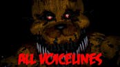 FNAF UCN Nightmare Fredbear Voice Line (Pulled Apart)