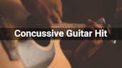 Concussive Guitar Hit