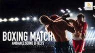 Boxing match crowd sound effect