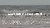  Splashing waves