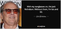 Jack Nicholson I’m hungry