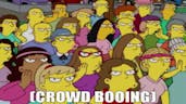 Sound Effect Booing Crowd