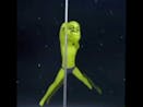 Shrek on a pole