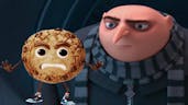 Gru defeats Chips Ahoy