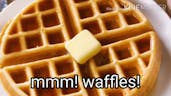 Mmm waffles Walioucous
