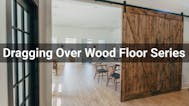 Dragging Over Wood Floor Series