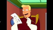 Zapp Brannigan Menu