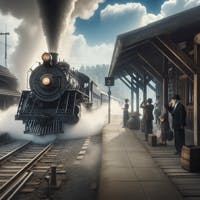 Steam Train Departure 1