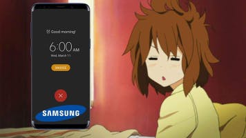 Samsung Morning Alarm