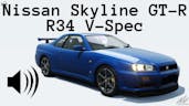 Nissan Skyline GT-R R34 V-Spec Sound