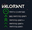 Valorant Rank Up 