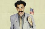 Borat I will not leave until you swear on the eyes of y