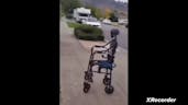 Skeleton On a Wheelchair