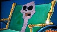 sponge bob selling chicken strips