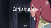 Sasuke tells Hinata to shut up-