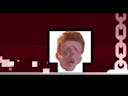 Rick Astley plays geometry dash