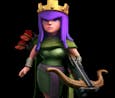 Archer queen attack - Clash of Clans