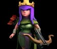 Archer queen attack - Clash of Clans