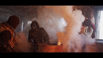 blast and fire sound 