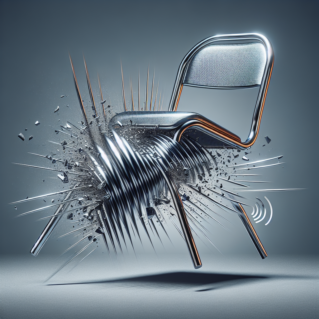 Metal Chair Collapsing 1