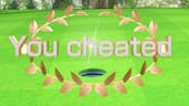 You Cheated Wii sports