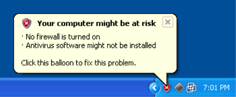 Windows XP Balloon