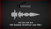 V8 Engine Startup and Revving | HQ Sound Effects
