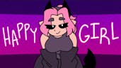 Happy Girl Animation Meme Audio
