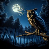 Owl Hooting 1