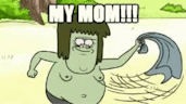 My mom! (Muscle Man)