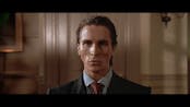 my pain is constant in sharp Patrick Bateman