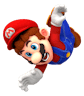 Mario falling