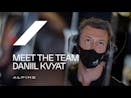 My name is Daniil Kvyat