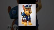 paw patrol chase dying