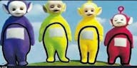 One day in Teletubby land tink Winky saw that somebody