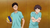 Oikawa saying “Ah Iwa I got the chills”