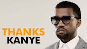 Kanye West Thank you
