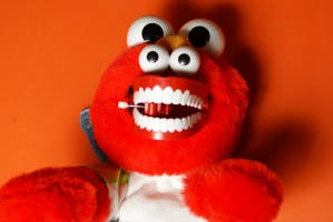 😳 ELMO SAYS "Daddy chill😳