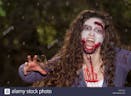 Female Aggressive Zombie