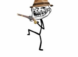 Funny Gun Troll 
