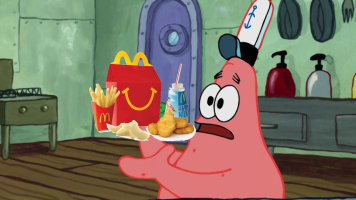 Patrick that's a Happy Meal