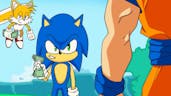 Sonic vs goku rap battle
