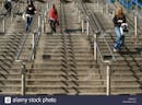 Walk Up Concrete Stairs