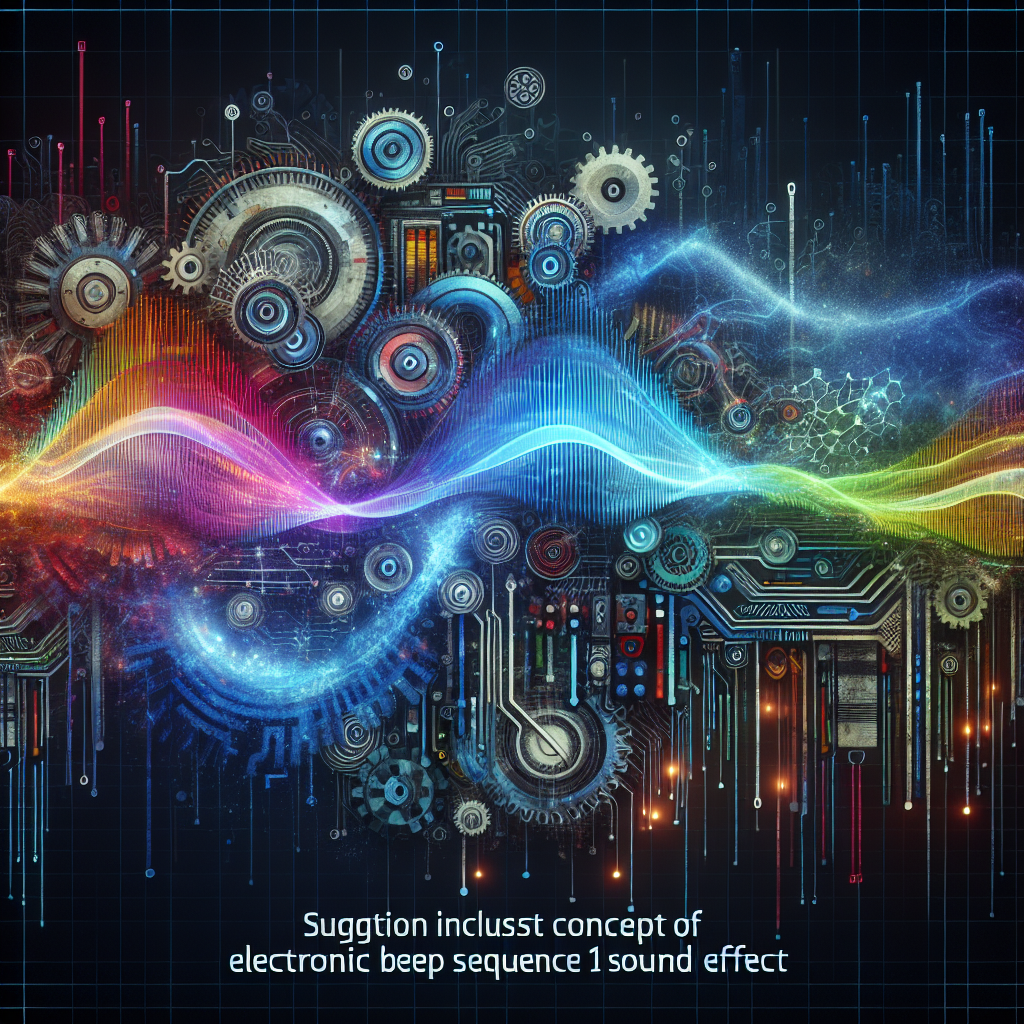 Electronic Beep Sequence 1