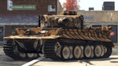 tiger tank fire